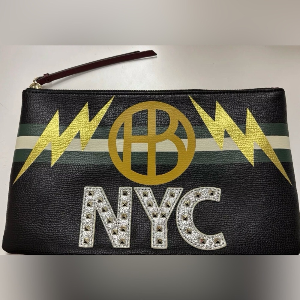 Henri Bendel WEST 57TH NYC Novelty Pouch NWT And Dust Bag